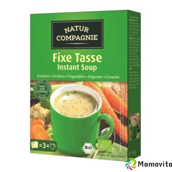 Natur Compagnie Instant Suppe Gemüse Bio 3x 20g buy online