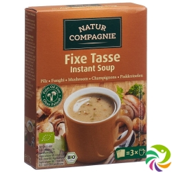 Natur Compagnie Instant Suppe Pilz Bio 3x 20g