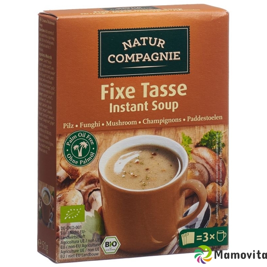 Natur Compagnie Instant Suppe Pilz Bio 3x 20g buy online