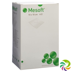 Mesoft Schlitzkompresse 10x10cm 130 Stück