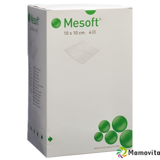 Mesoft Schlitzkompresse 10x10cm 130 Stück buy online