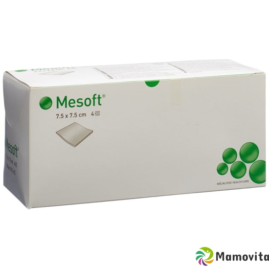 Mesoft Kompressen 7.5x7.5cm Steril 75x 2 Stück buy online