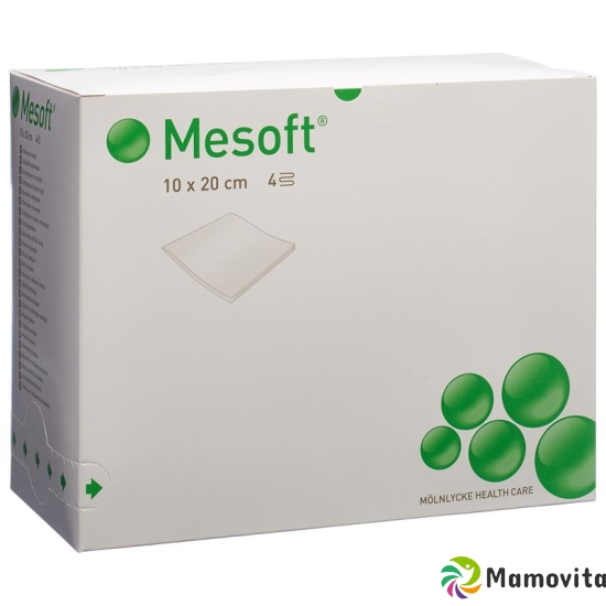 Mesoft Kompressen 10x20cm Steril 60x 2 Stück buy online