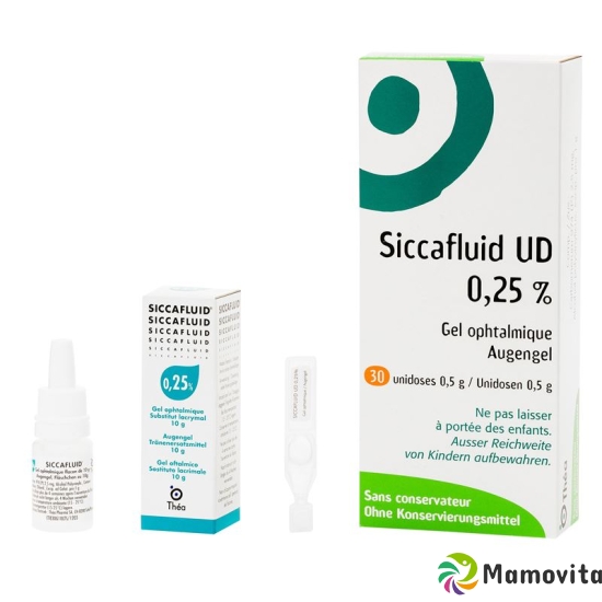 Siccafluid UD Augengel 0.25% Monodosen 30x0.5g buy online