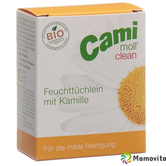 Cami Moll Clean Feuchttücher Beutel 10 Stück buy online