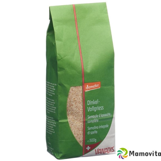 Vanadis Dinkel Vollgriess 500g buy online