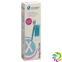 Miradent Tong-Clin Set 50ml Gel + Tongue Cleaner