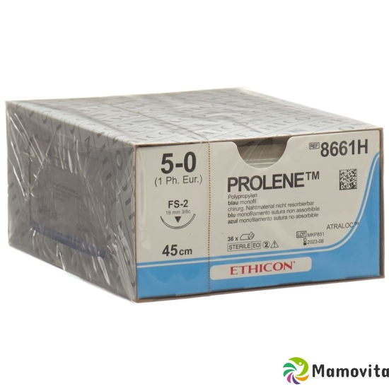 Prolene 45cm Blau 5-0 Fs-2 36 Stück buy online