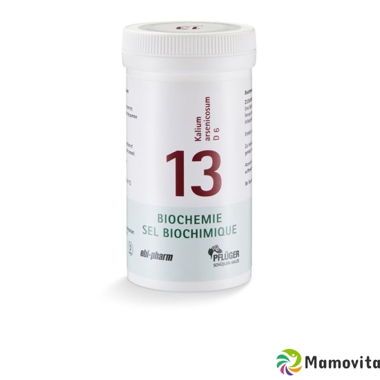 Pflueger Schüssler Nr. 13 Kal Arseni Tabletten D 6 100g buy online