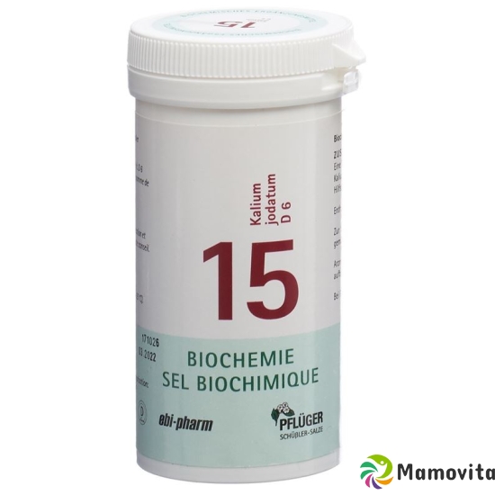 Pflueger Schüssler Nr. 15 Kal Jod Tabletten D 6 100g buy online