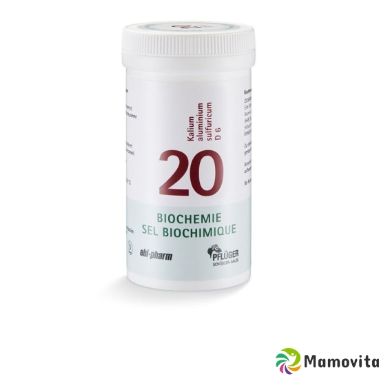 Pflueger Schüssler Nr. 20 Kal Alum Sul Tabletten D 6 100 buy online