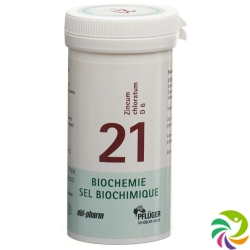 Pflueger Schüssler Nr. 21 Zinc Chlor Tabletten D 6 100g