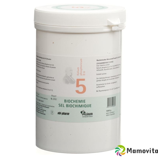 Pflueger Schüssler Nr. 5 Kal Phos Tabletten D 6 1000g buy online