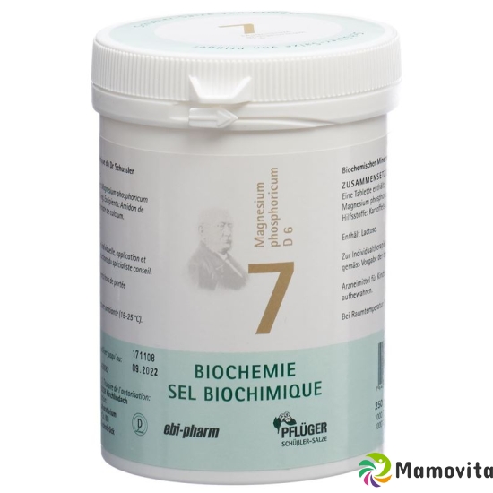 Pflueger Schüssler Nr. 7 Magn Phos Tabletten D 6 250g buy online