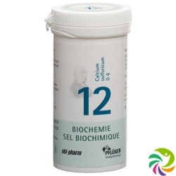 Pflueger Schüssler Nr. 12 Calc Sulf Tabletten D 6 100g