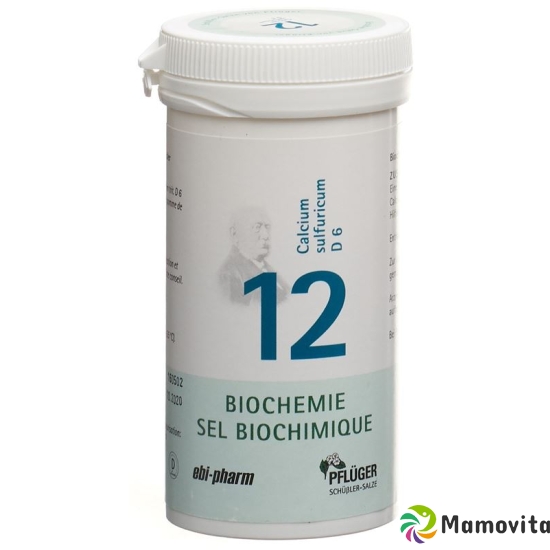 Pflueger Schüssler Nr. 12 Calc Sulf Tabletten D 6 100g buy online