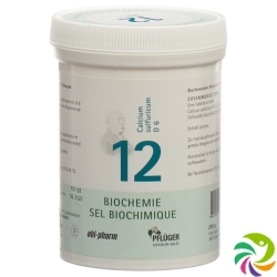 Pflueger Schüssler Nr. 12 Calc Sulf Tabletten D 6 250g