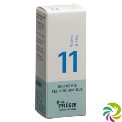 Pflueger Schüssler Nr. 11 Silicea Tropfen D 12 30ml