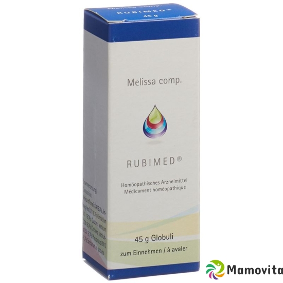 Rubimed Melissa Comp Globuli 45g buy online