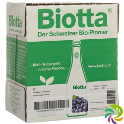 Biotta Bio Wald-Heidelbeere 6 Flasche 5dl