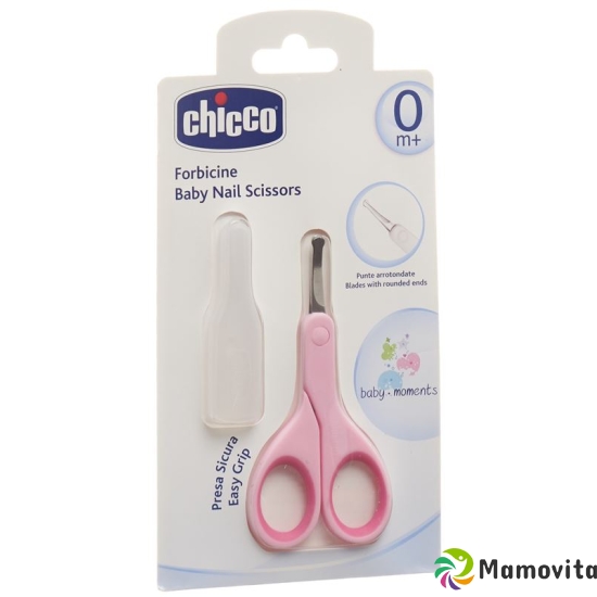 Chicco baby scissors with pink protective cap buy online