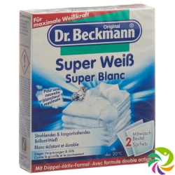 Dr. Beckmann Super Weiss Beutel 2x 40g