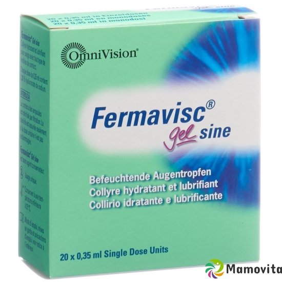 Fermavisc Gel Sine Augentropfen 20 Monodosen 0.35ml buy online