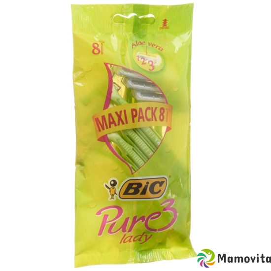 Bic Pure 3 Lady 3-klingenrasierer Frauen Beutel 8 Stück buy online