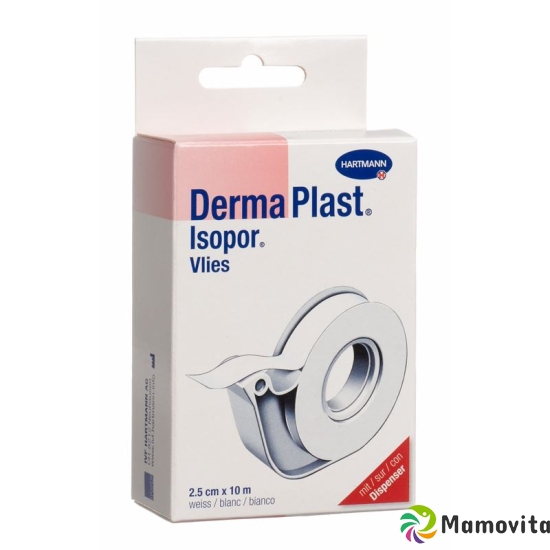 Dermaplast Isopor Fixierpflaster 10mx2.5cm Weiss mit Dispenser buy online