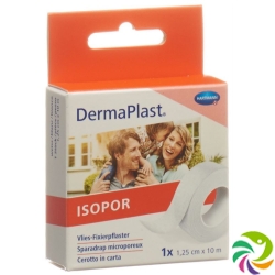 Dermaplast Isopor Fixierpflaster 10mx1.25cm Weiss