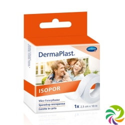 Dermaplast Isopor Vlies Fixierpflaster weiss 10mx5cm 6 Stück