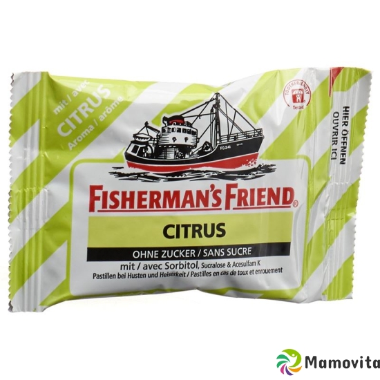 Fishermans Friend Pastillen Citrus ohne Zucker 25g buy online