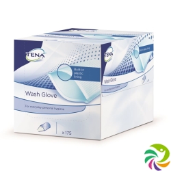 Tena Wash Glove mit Folie 175 Stück