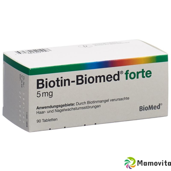 Biotin Biomed Forte 90 Tabletten buy online