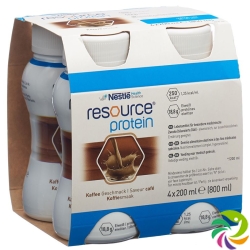 Resource Protein Kaffee 4x 200ml