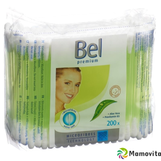 Bel Premium Wattestäbchen Minigrip-Btl 200 Stück buy online