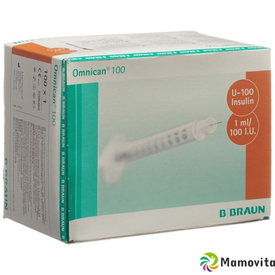 Omnican Insulin 100 1ml 0.3x12mm G30 Single 100 X buy online