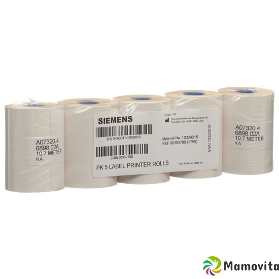 Clinitek Printer Paper Selbstklebend Rolle 5 Stück buy online