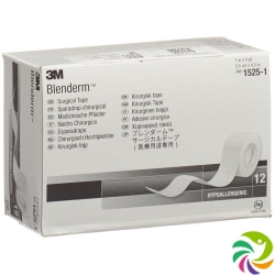 3M Blenderm Heftpflaster 25mmx4.57m Okklus 12 Stück