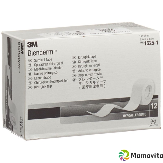 3M Blenderm Heftpflaster 25mmx4.57m Okklus 12 Stück buy online