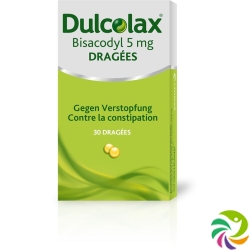 Dulcolax Bisacodyl 5mg 30 Dragees