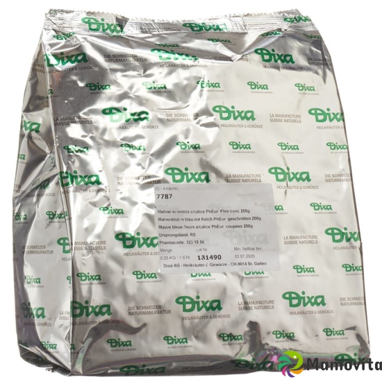 Dixa Malvae Silv C Calic Flos Ph.eur Conc 250g buy online