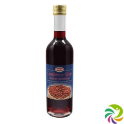 Morga Cranberry Sirup mit Fruchtzucker 5dl