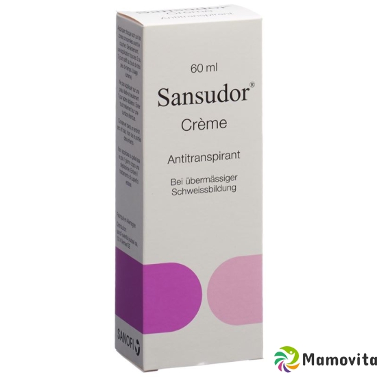 Sansudor Antitranspirant Creme 60ml buy online