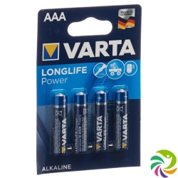 Varta Batterien High Energy Aaa 4 Stück