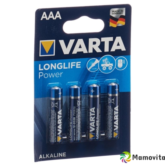 Varta Batterien High Energy Aaa 4 Stück buy online