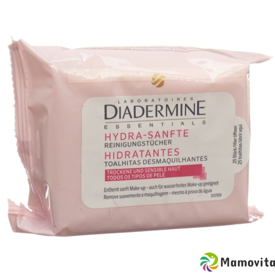 Diadermine Reinigungstücher Hydra Sanft 25 Stück buy online