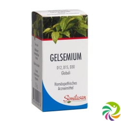 Similasan Gelsemium Globuli D12/D15/D30 15g