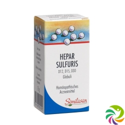 Similasan Hepar Sulfuris Globuli D12/D15/D30 15g