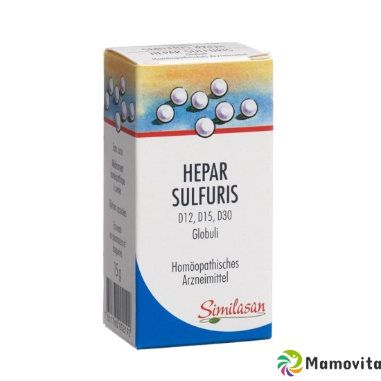 Similasan Hepar Sulfuris Globuli D12/D15/D30 15g buy online